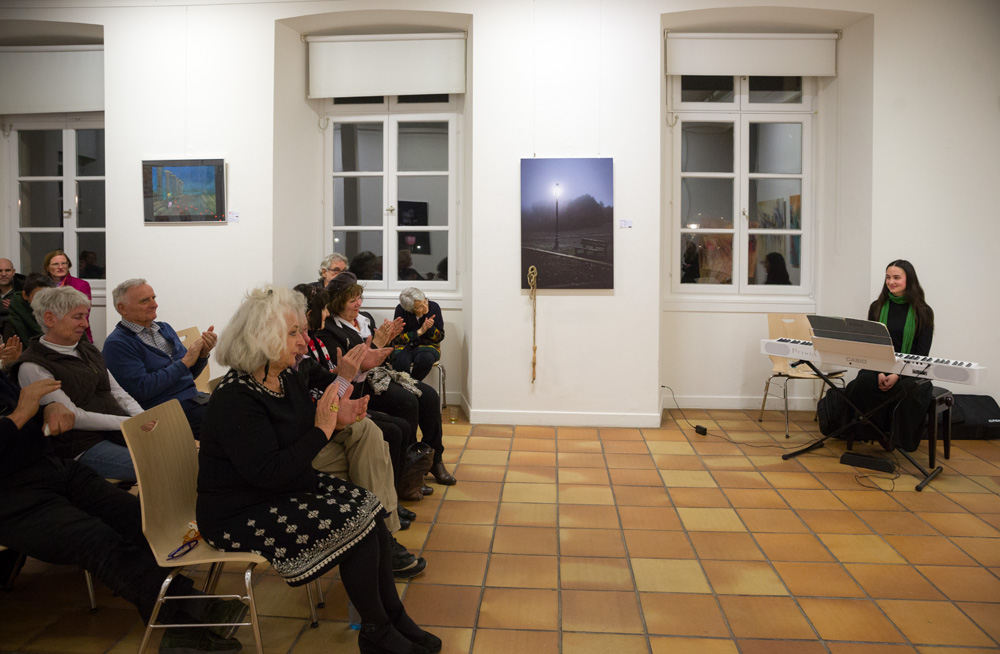 Vernissage Kunstverein Baden-Baden März 2023 im Alten Dampfbad