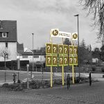 kunstHALTESTELLE-kreisverkehr-Montage © Sandra Jacques