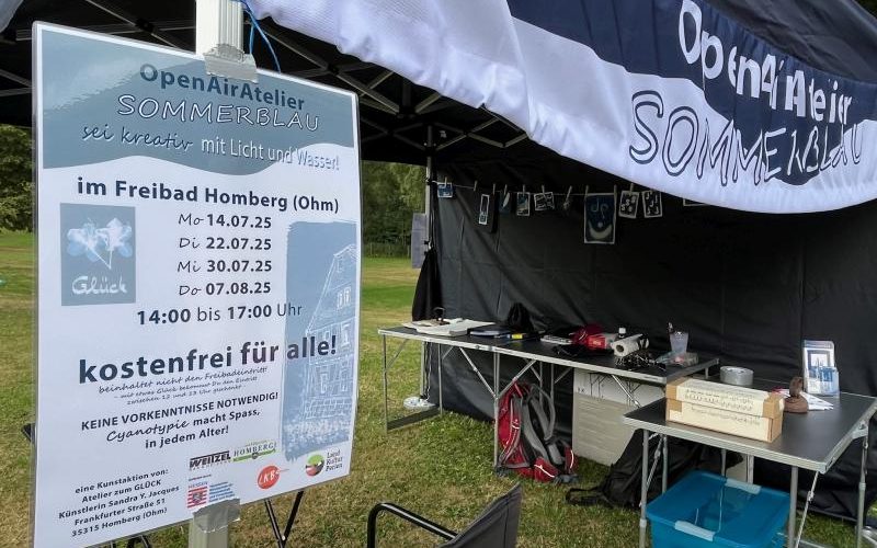 OpenAirAtelier Sommerblau Pavillion