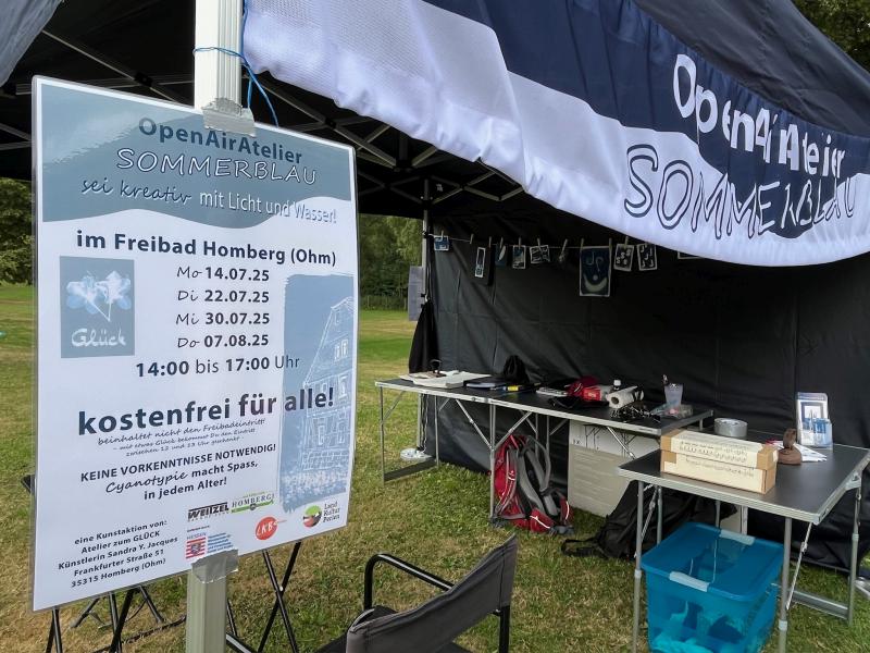 OpenAirAtelier Sommerblau Pavillion