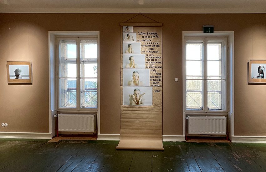 Ausstellung im Schloss Homberg - Zeit für Eigenes von Sandra Jacques