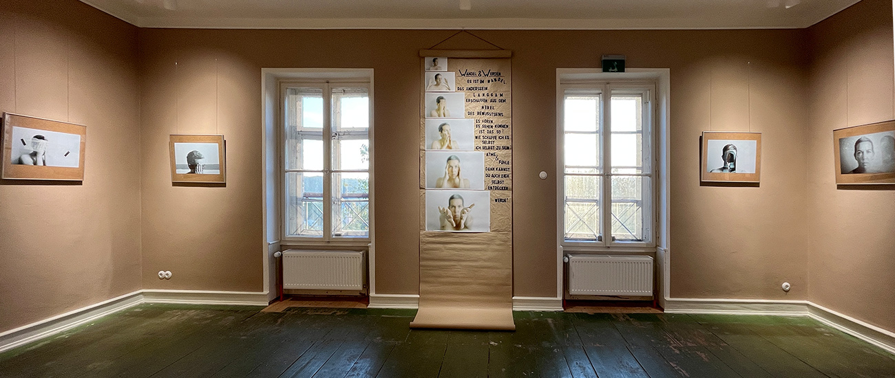 Ausstellung im Schloss Homberg - Zeit für Eigenes von Sandra Jacques