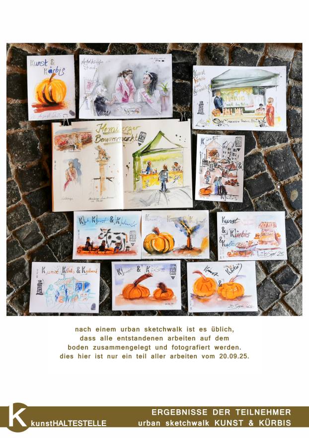 Urban Sketchwalk - gesamtbild
